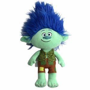 DreamWorks Blue Hair Trolls Doll Plush Soft Toy 16